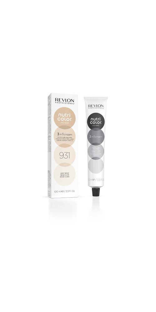 Revlon Haarfarbe Revlon Nutri Color Creme tube 931 light beige 100ml