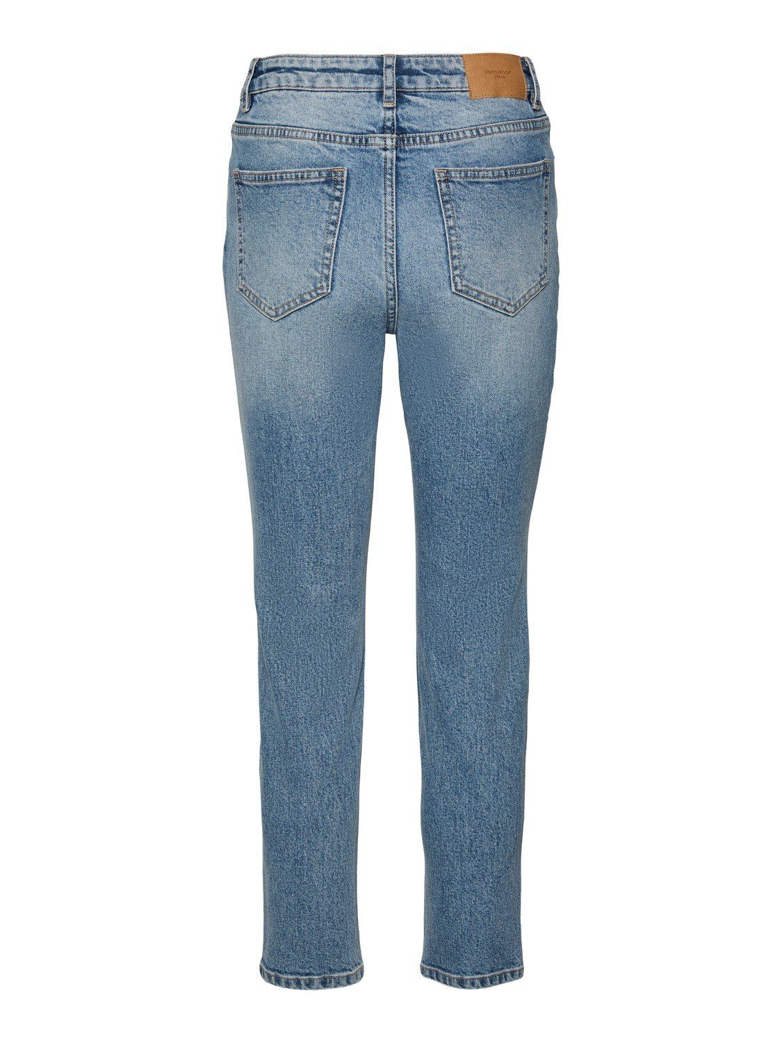 aus Straight-Jeans Baumwolle VMBRENDA Moda Vero