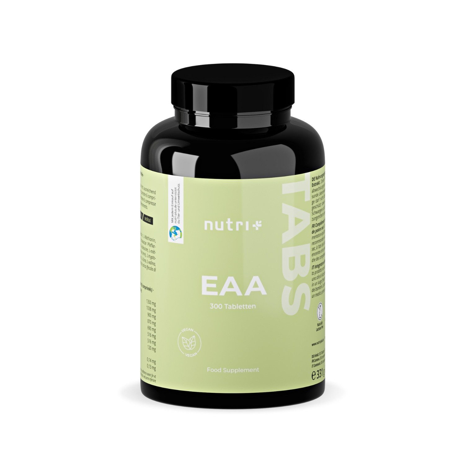 nutri+ EAA 6000 - Essentielle Aminosäuren Komplex Kapseln