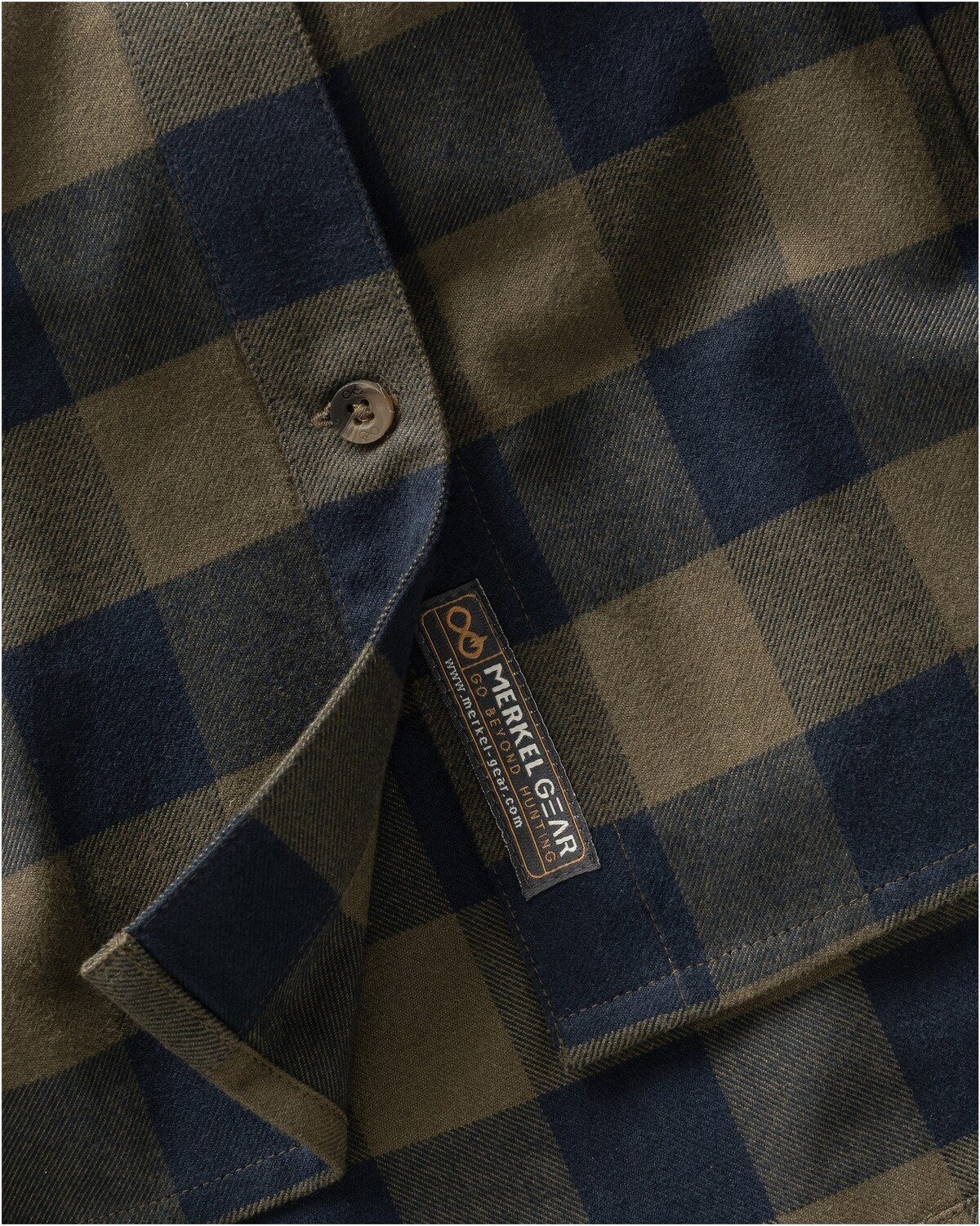 Merkel Gear Flanellbluse Bluse Experience