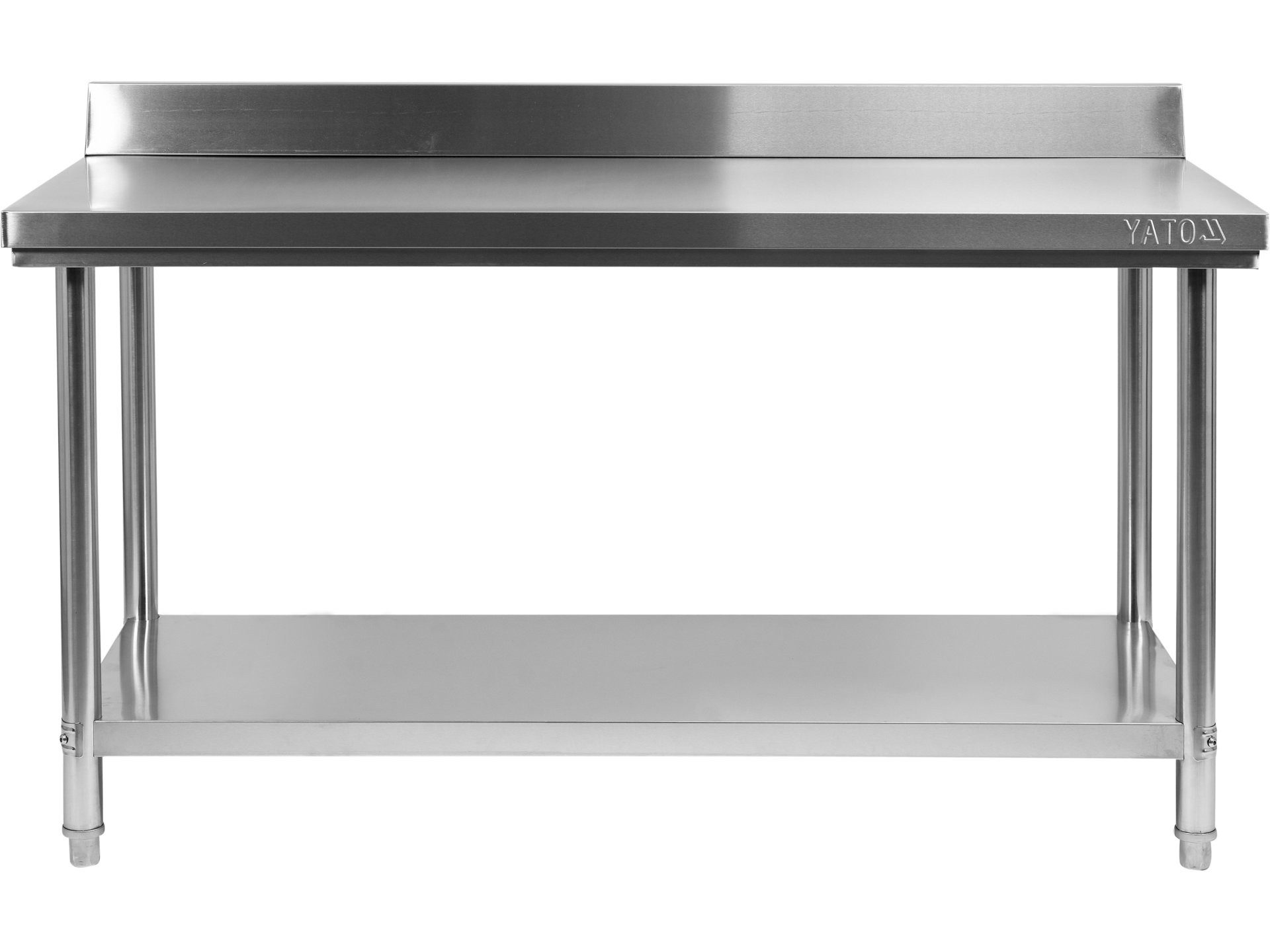 TRIZERATOP Arbeitstisch Edelstahl Arbeitstisch mit Regal 150x60x85+10 cm (Edelstahl Arbeitstisch mit Regal 150x60x85+10 cm, Edelstahl Arbeitstisch mit Regal 150x60x85+10 cm)
