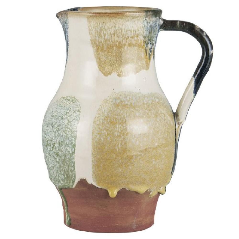 Ib Laursen Dekovase Ib Laursen Vase mit Henkel Avignon Rustikal Multifarben (24,5cm)
