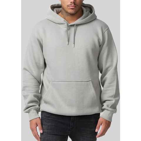 Smith & Solo Kapuzensweatshirt Hoodie Herren Kapuzenpullover (1-tlg) Baumwollmischung