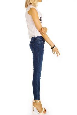 be styled Röhrenjeans Röhrenjeans Skinny High Waist enge lange Stretch Hose Klassisch - Damen - j22L-2