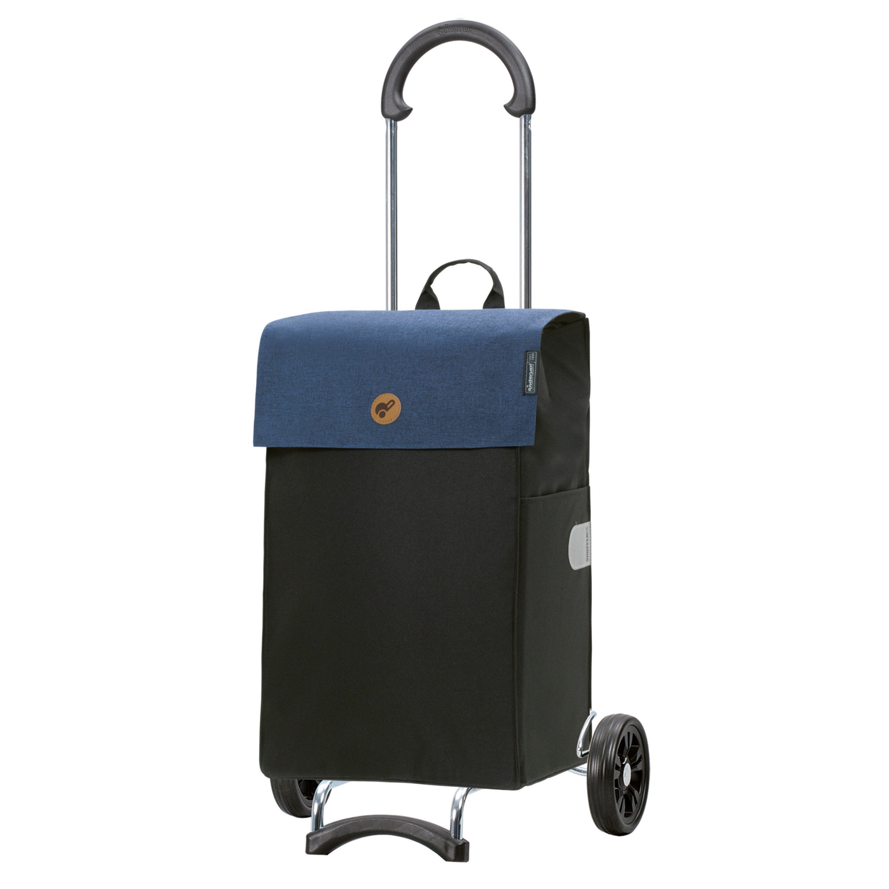 Andersen Einkaufstrolley Scala Shopper Hera blau, belastbar bis 40kg, wasserabweisend
