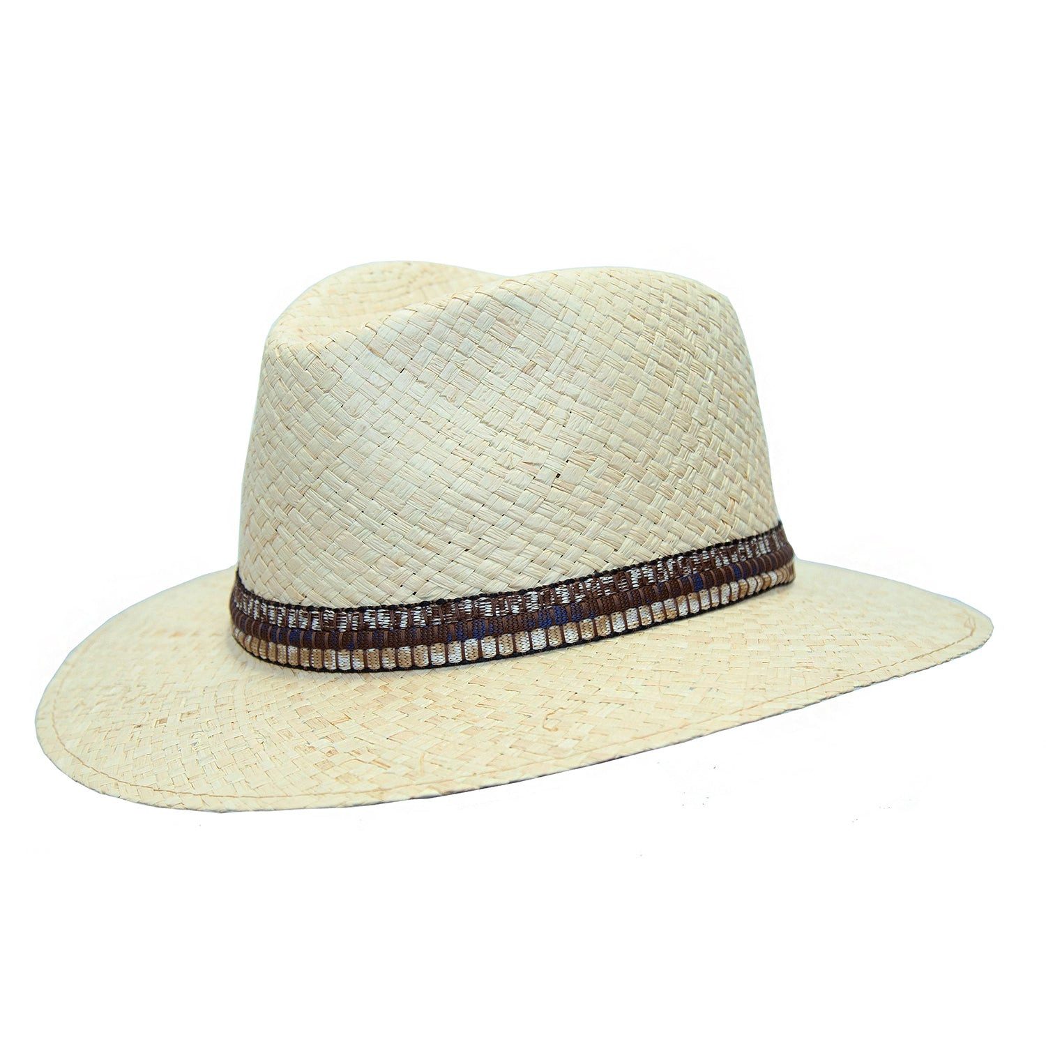 Outbacker Cowboyhut Super leichter Sommerhut aus Stroh, für Damen und Herren- handgefertig
