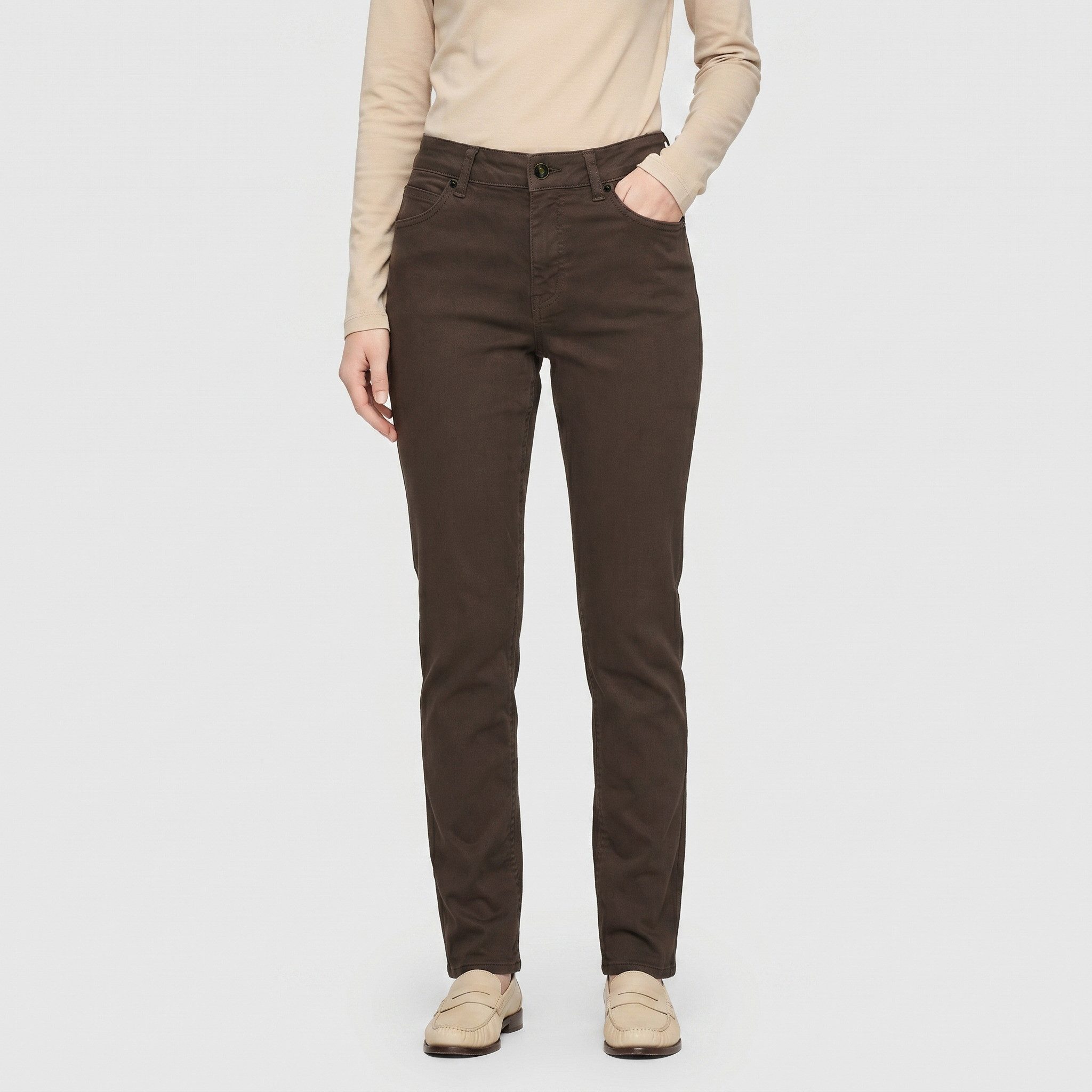 MAC Stretch-Jeans Melanie Gerade geschnitten
