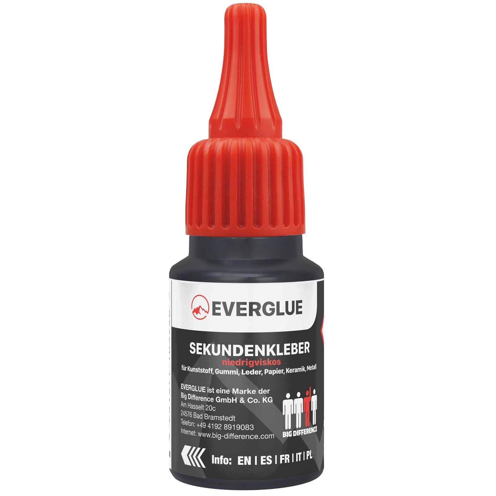 Everglue Sekundenkleber Everglue Sekundenkleber Cyanacrylat niedrigviskos günstig online kaufen