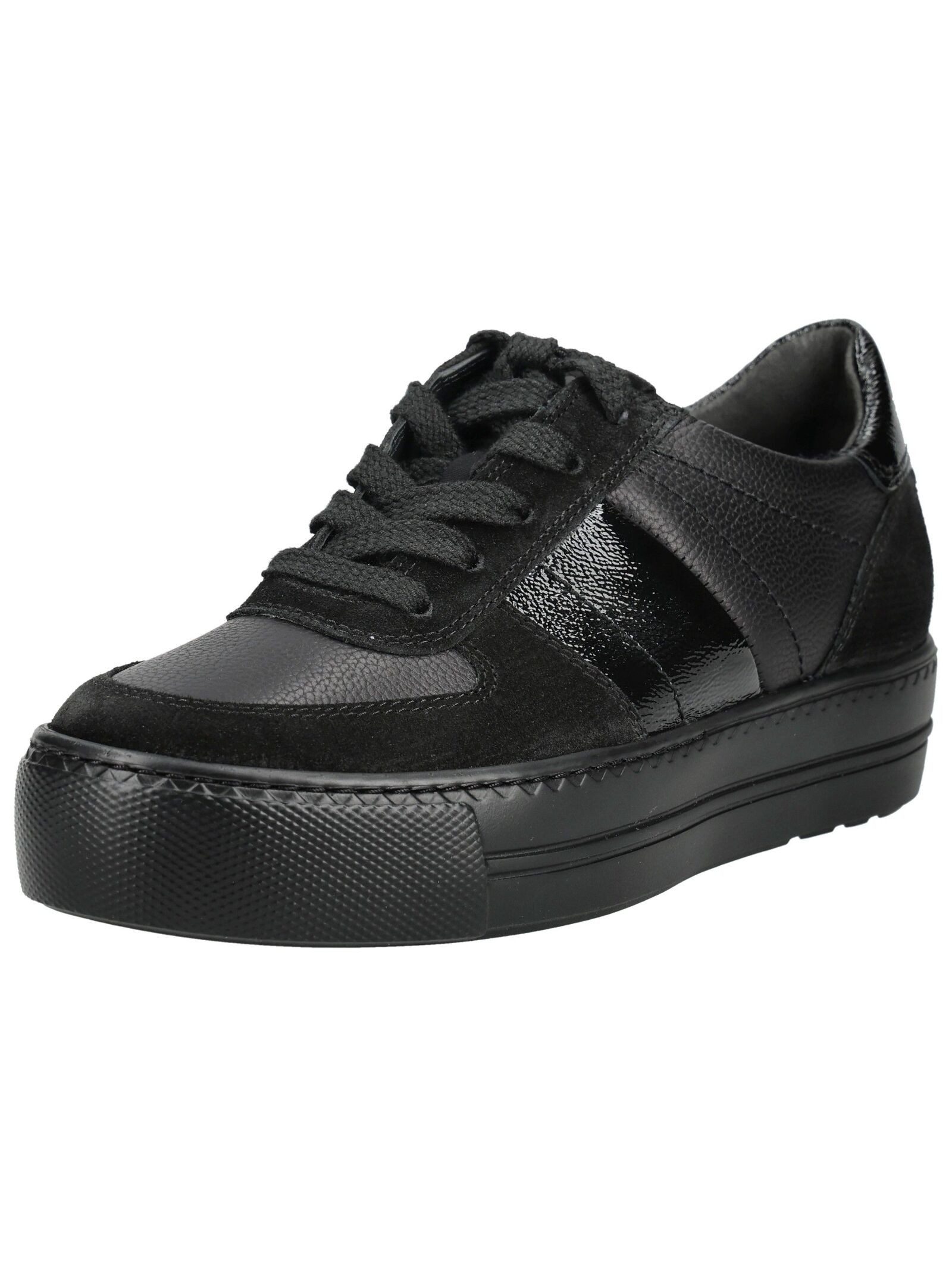 Paul Green Sneaker Veloursleder . Plateausneaker