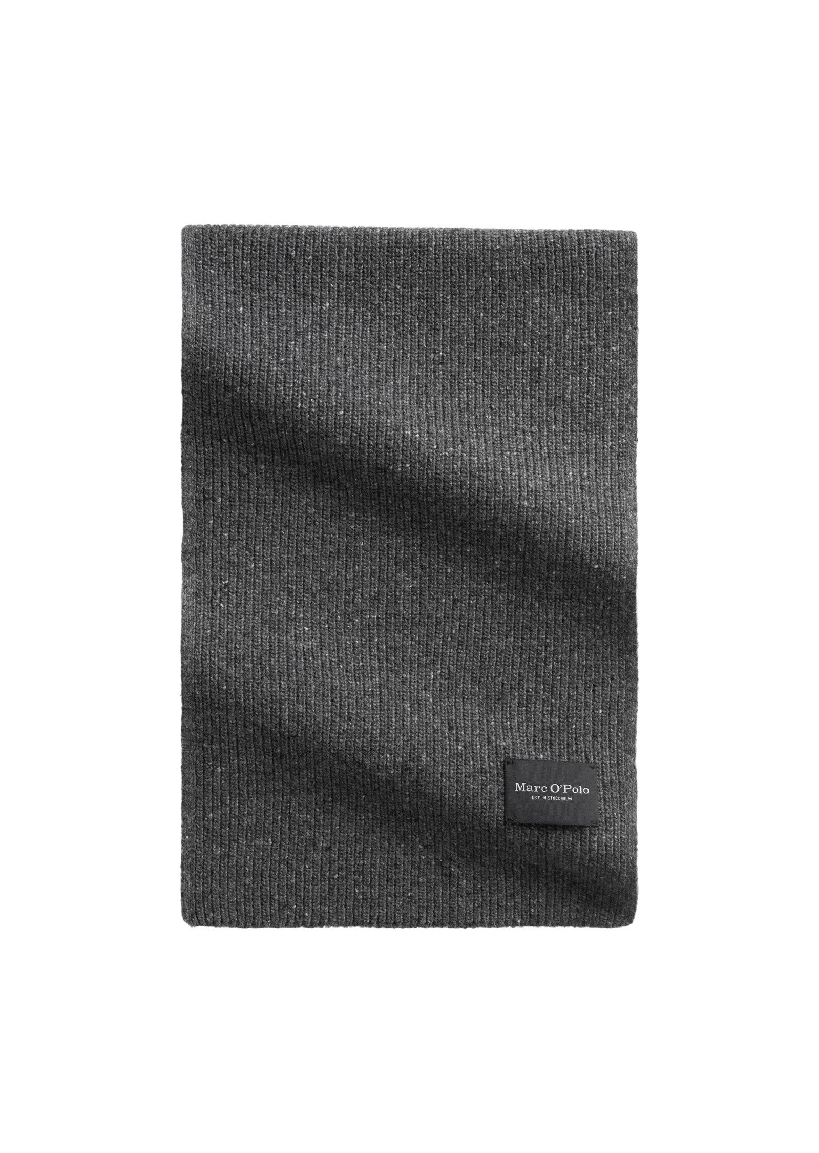 Marc O'Polo Strickschal aus recyceltem Schafwolle-Mix