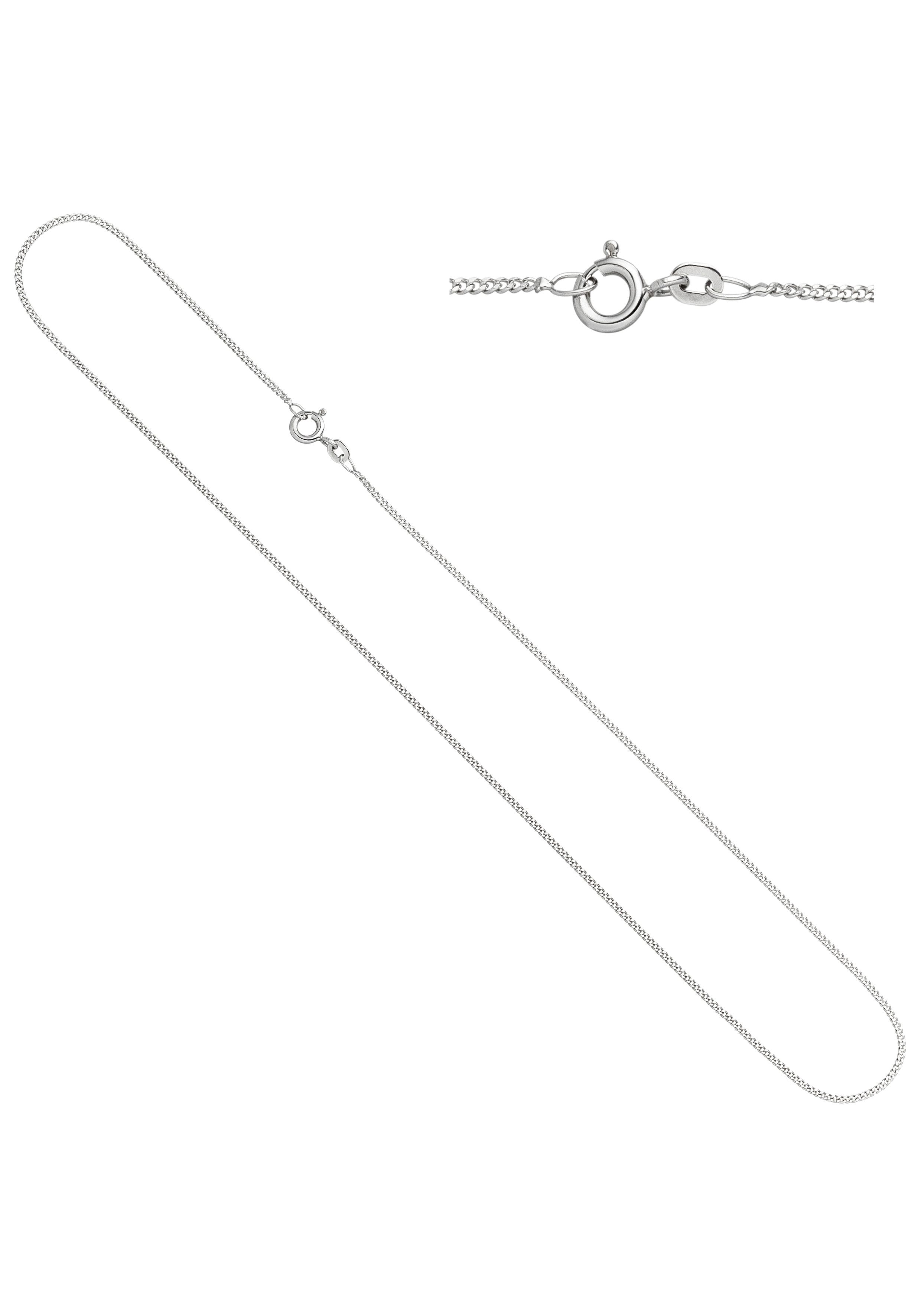 JOBO Goldkette Panzerkette 1,3 mm, 8 Karat 333 Weißgold