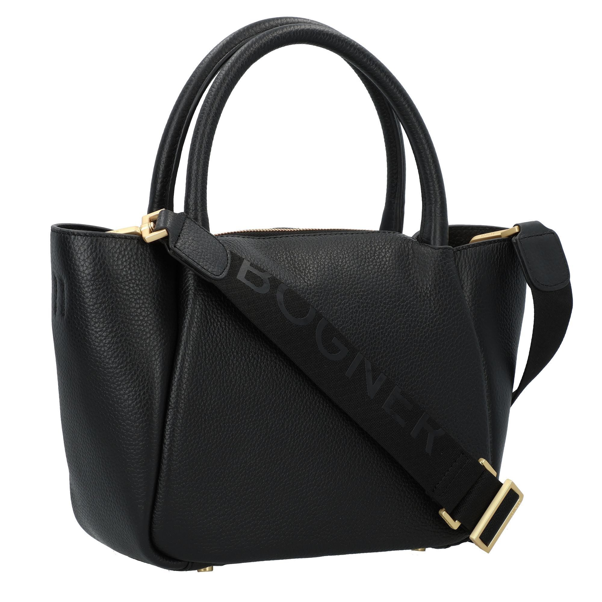BOGNER Schultertasche Wallis, Leder