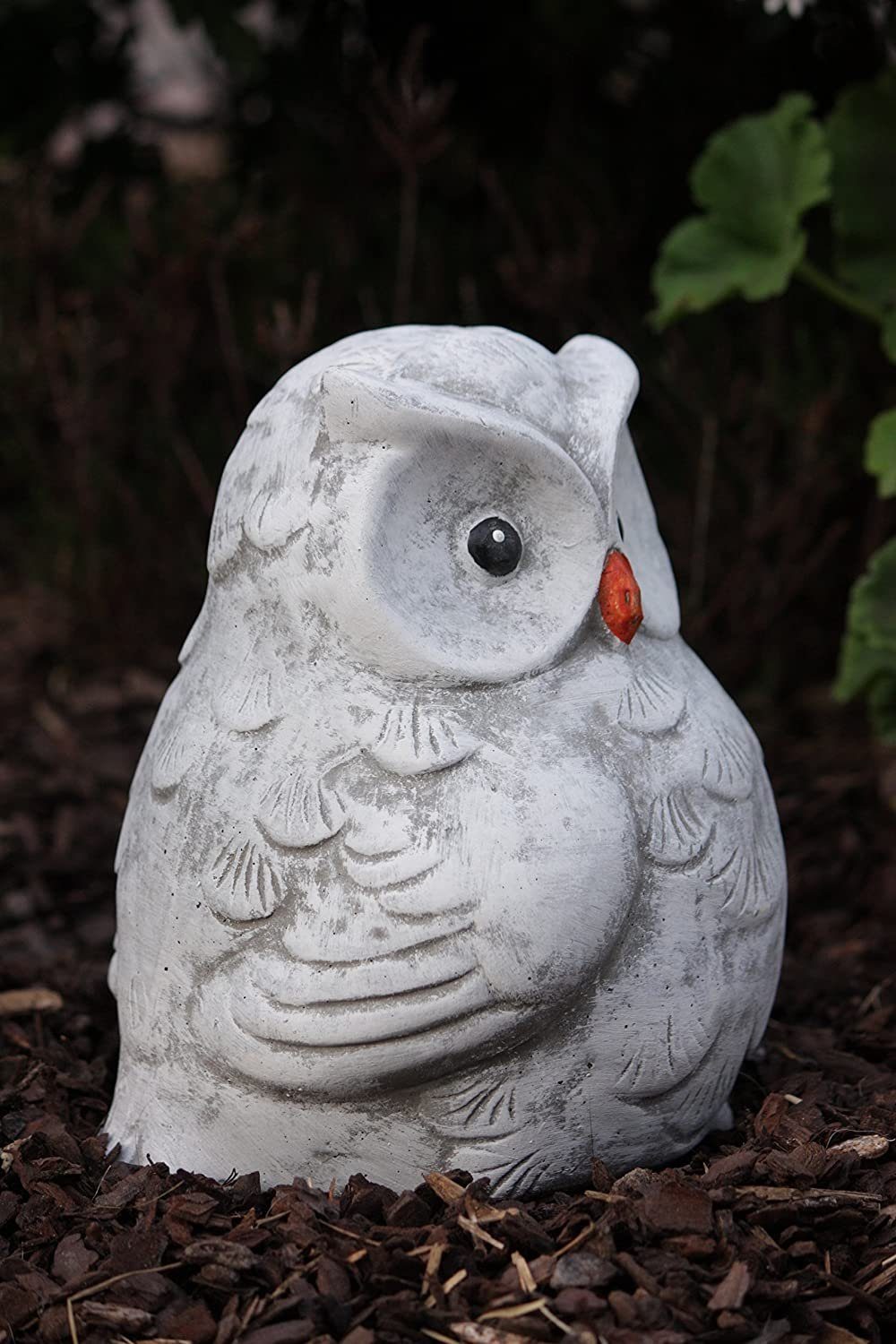Stone and Style Hedwig Gartenfigur Eule Steinfigur