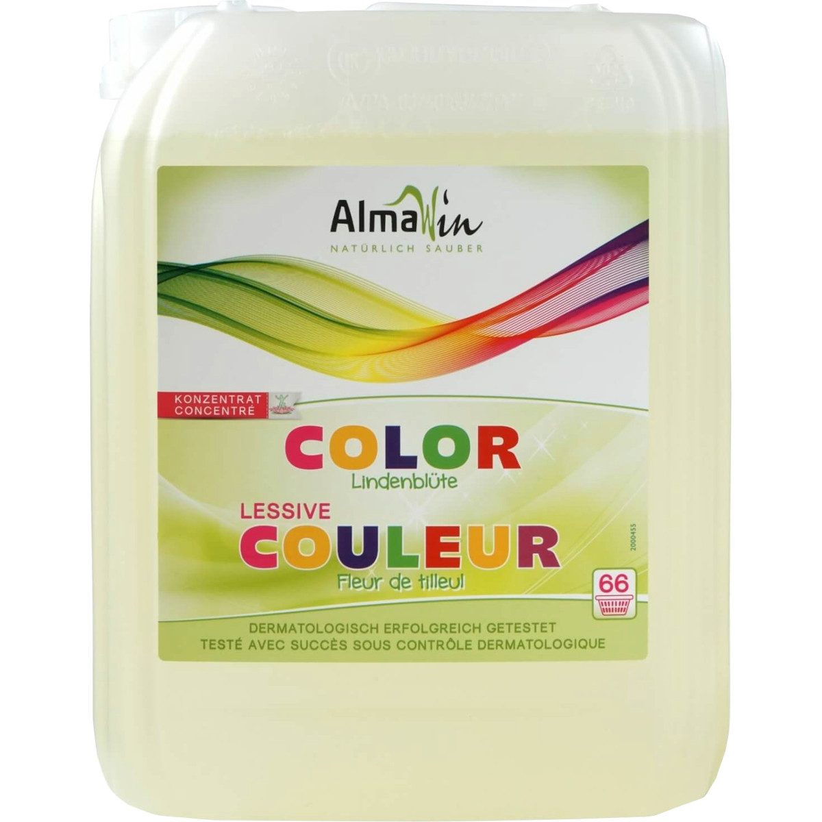 AlmaWin Color Flüssigwaschmittel Lindenblüte 5 Liter Colorwaschmittel