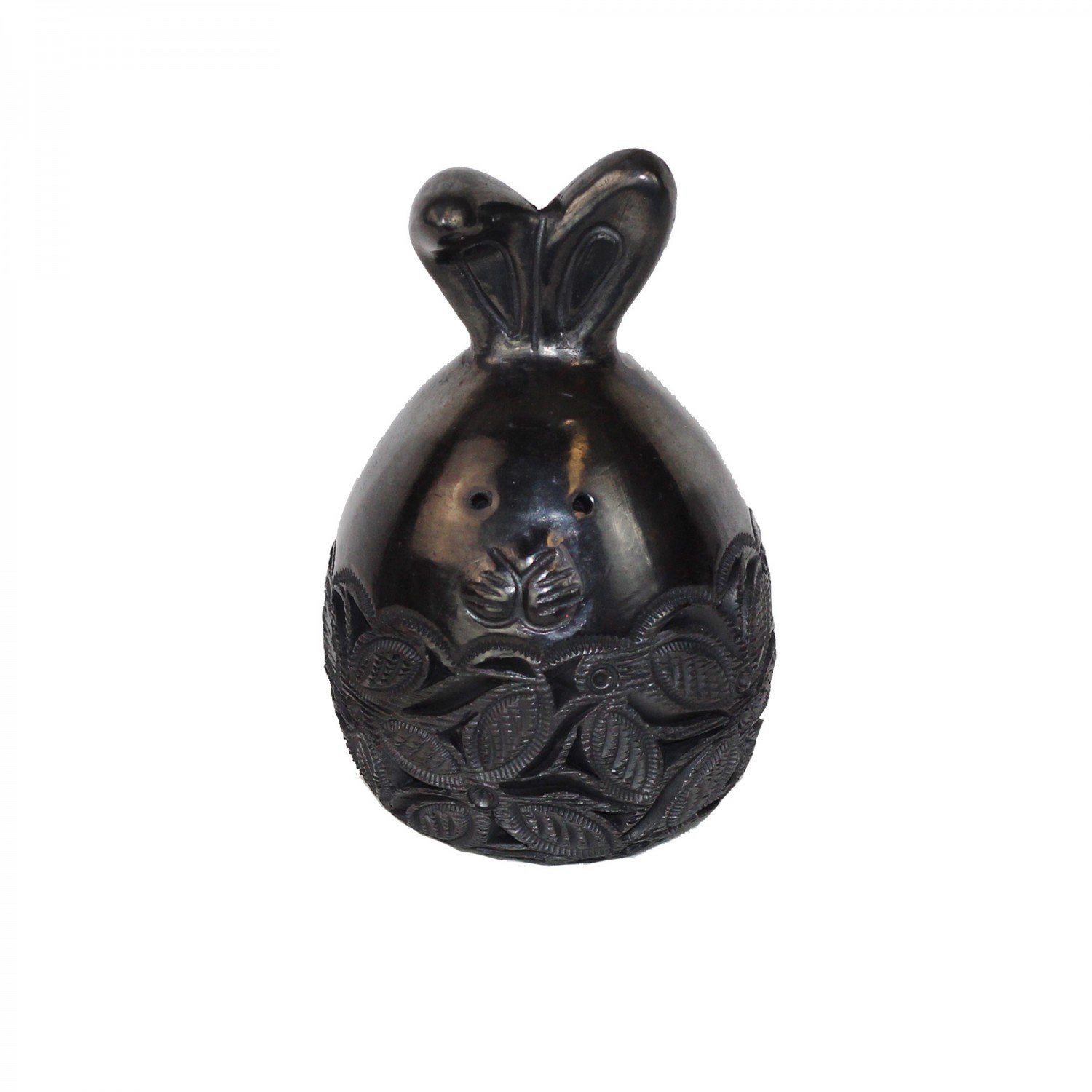 mitienda Dekoobjekt Handgemachte Dekofigur aus Mexiko Hase aus Keramik