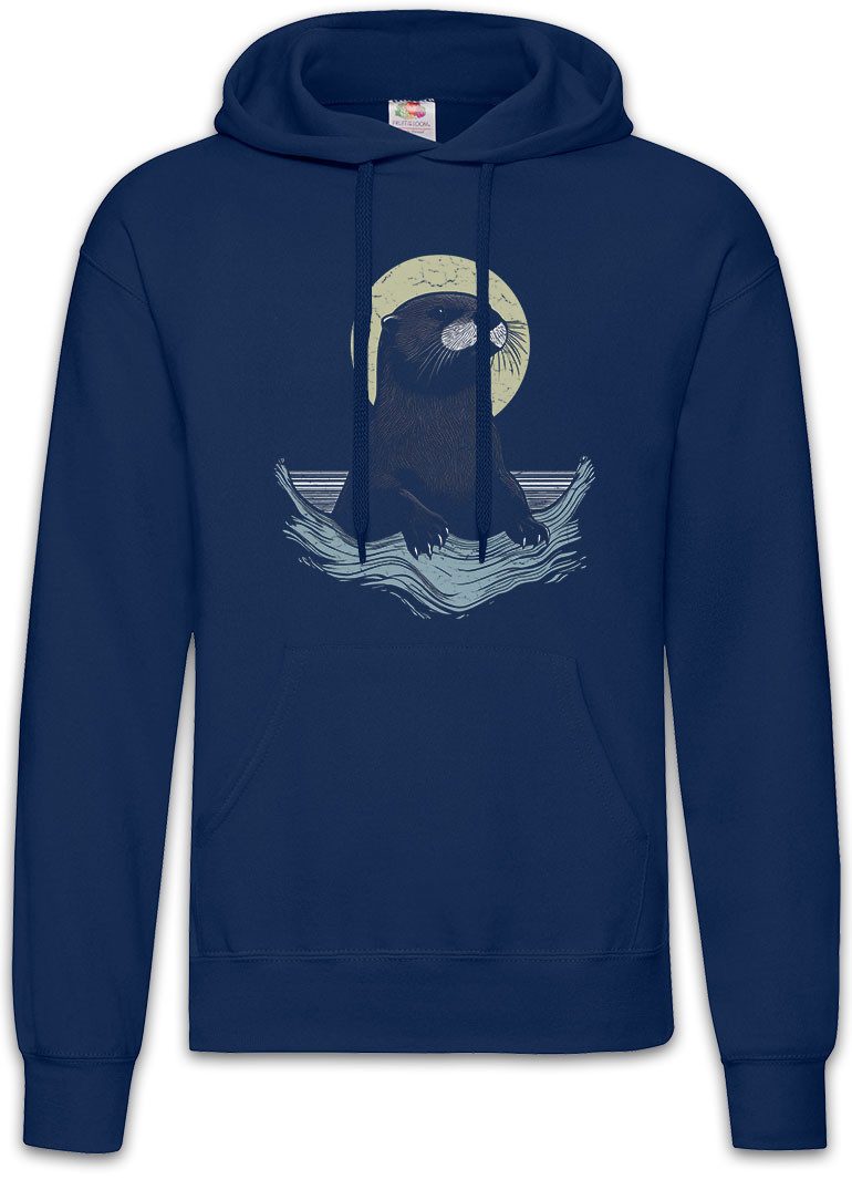 Hoodie Otter A Herren Hoodie Lovely Wildlife lontra Nutria Fischotter
