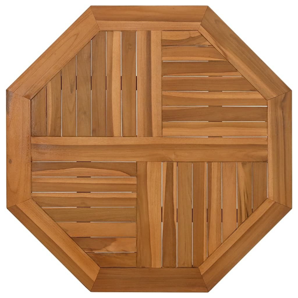vidaXL Gartentisch 60 x 60 cm Balkontisch Tischplatte 60x60x2,5 cm Achteckig Massivholz T