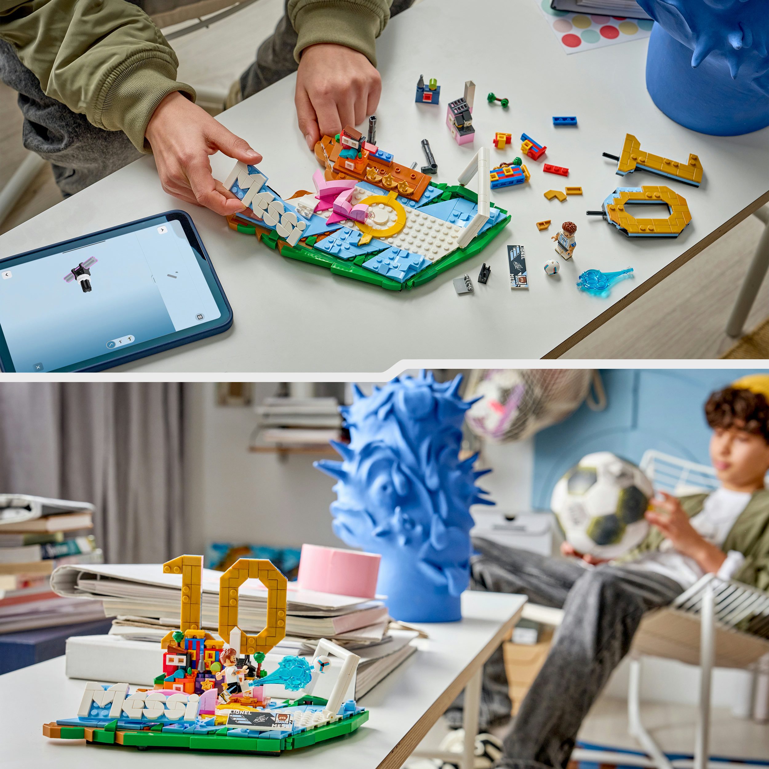 LEGO® Lionel Messi – Fußball-Highlights (43011), LEGO Editions Football Konstruktionsspielsteine, (500 St) – Bild 2 von 5