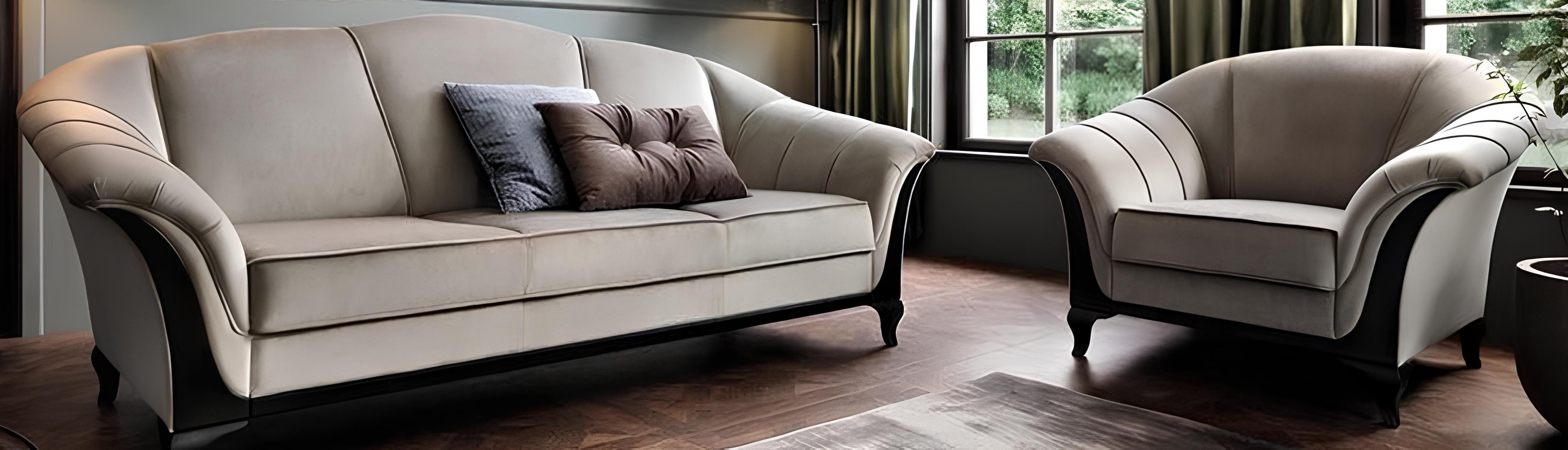 Xlmoebel Polstergarnitur Moderne Relaxgarnitur mit hochwertiger Polsterung in elegantem Design, (3-Sitzer, 1-tlg., 2tlg Wohnzimmer Set (Sofa 3 Sitzer + Sessel), Hergestellt in Europa