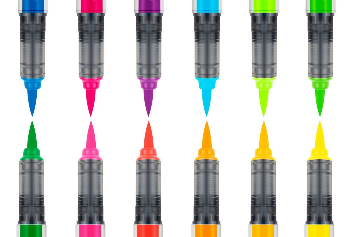 Thumbnail - karin Pinselstift Brushmarker PRO Set, 12 Farben