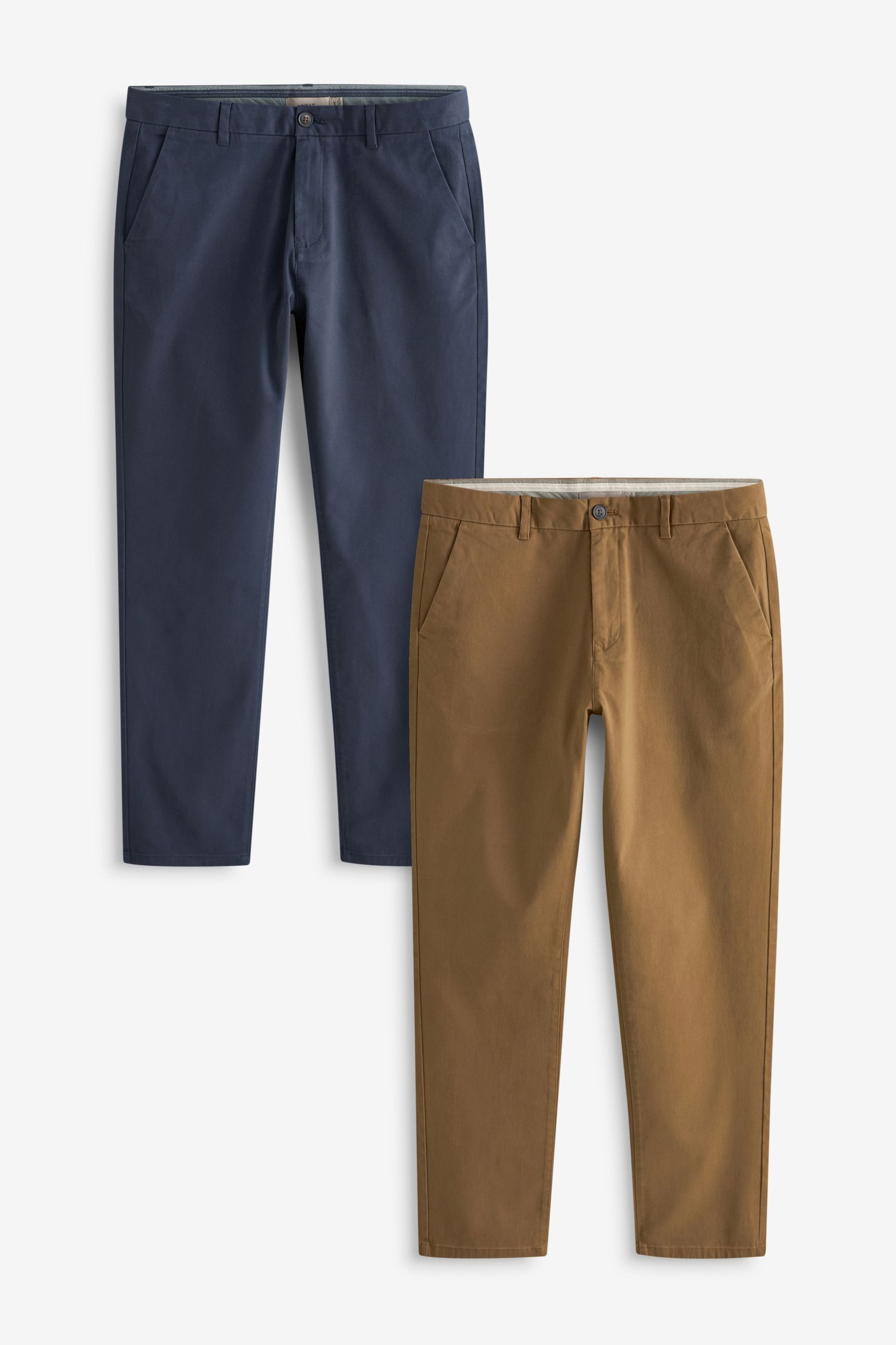 French Navy Blue/Tan Brown