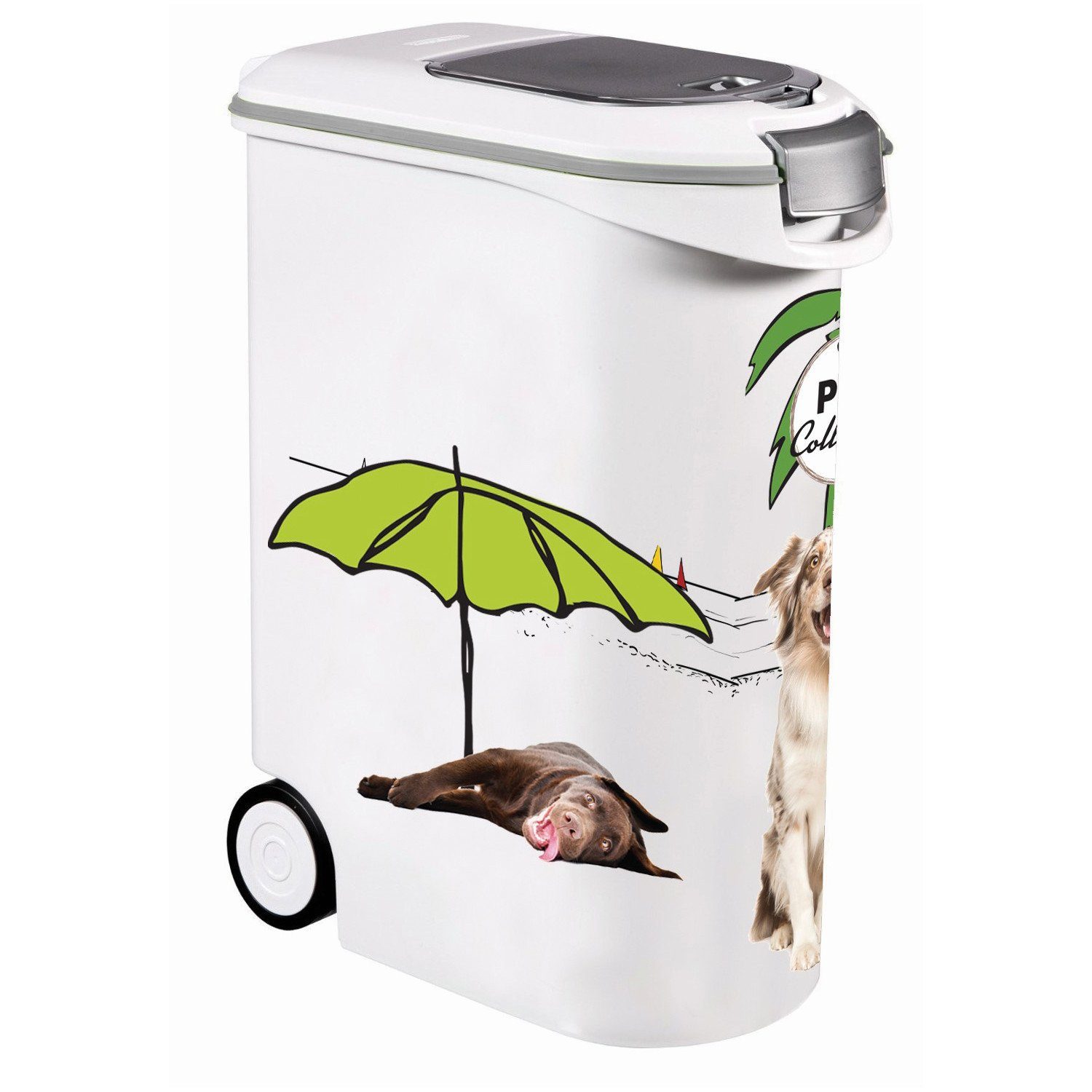 Curver Futterbehälter 253751, Kunststoff, PetLife Futtervorratsbehälter günstig online kaufen