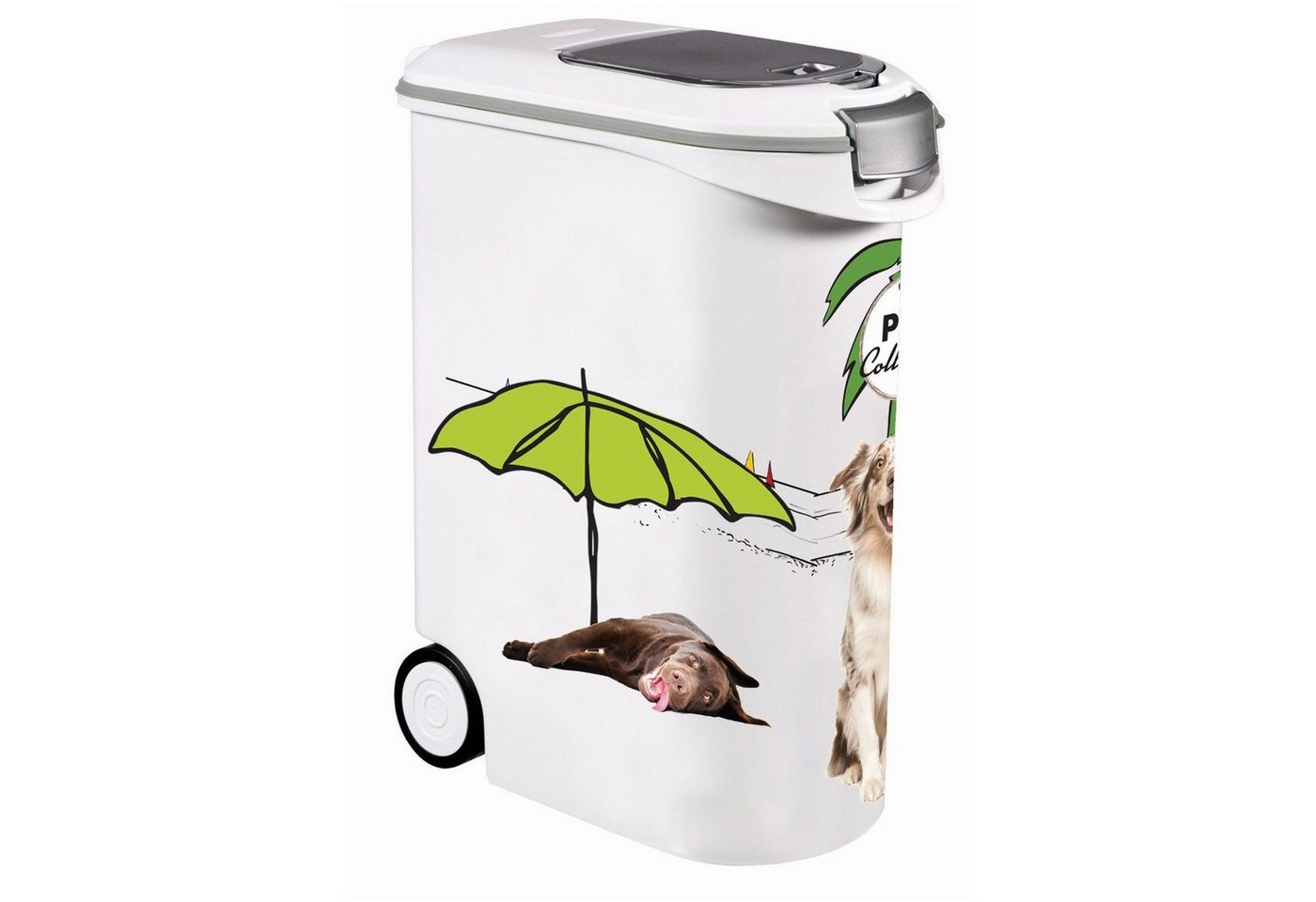 Thumbnail - Curver Futterbehälter 253751, Kunststoff, PetLife Futtervorratsbehälter 20 kg