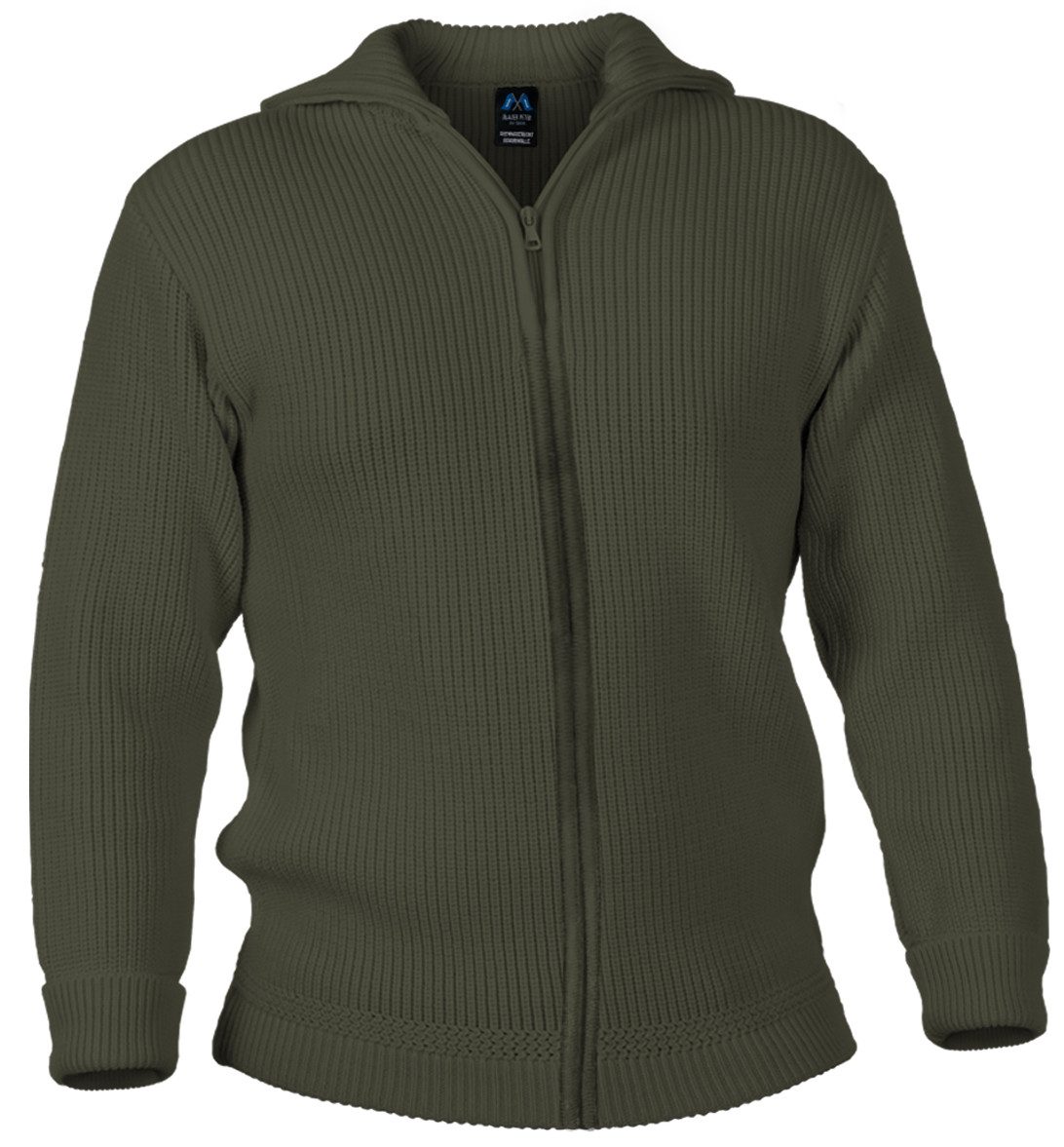 Blauer Peter Strickjacke aus Schurwolle mit günstig online kaufen