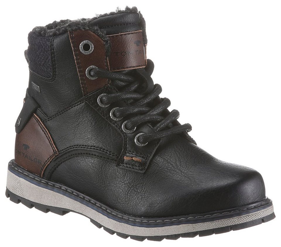 Tom tailor schnürboots rot Clearance