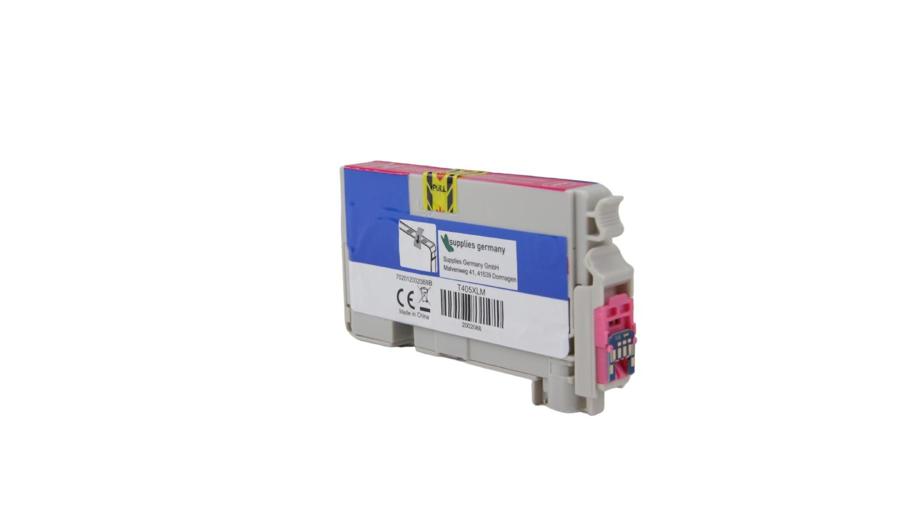 Supplies Germany 405 XL / C13T05H34010 Tintenpatrone (1-tlg., Tintenpatrone magenta High-Capacity magenta 1100 Seiten)