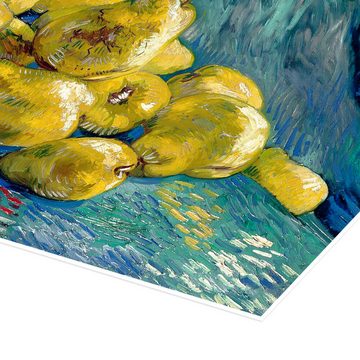 Posterlounge Poster Vincent van Gogh, Quittenstillleben, Wohnzimmer Malerei