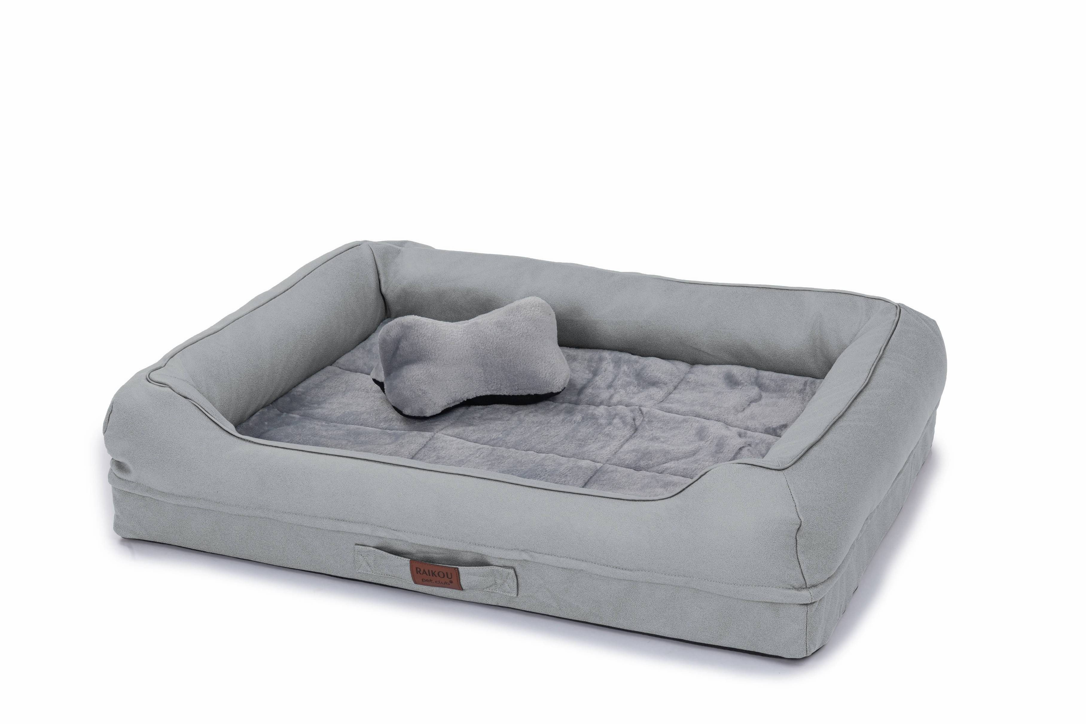 RAIKOU Hundematte Hundebett mit Abnehmbarem Kissen, günstig online kaufen