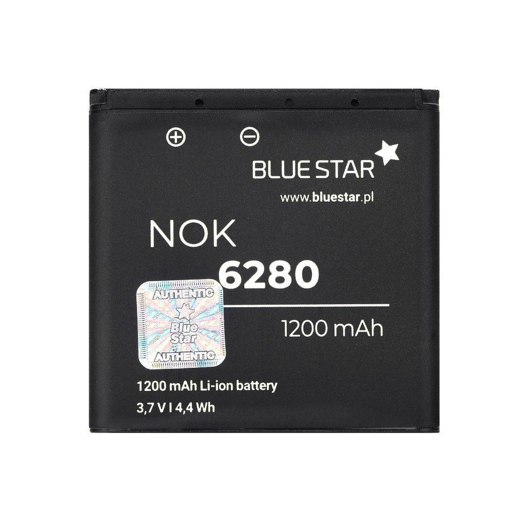 BlueStar Akku Ersatz kompatibel mit Nokia N73 / N93 1200 mAh Austausch Batterie Smartphone-Akku