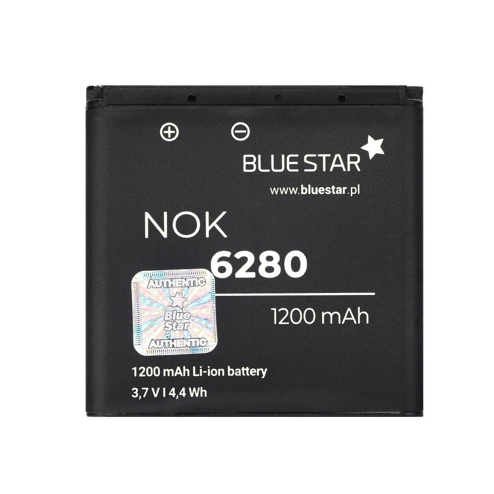 / Ersatz mit Batterie N73 Nokia Smartphone-Akku Nokia Akku N93 1200 BlueStar BL-6M mAh kompatibel Austausch Accu