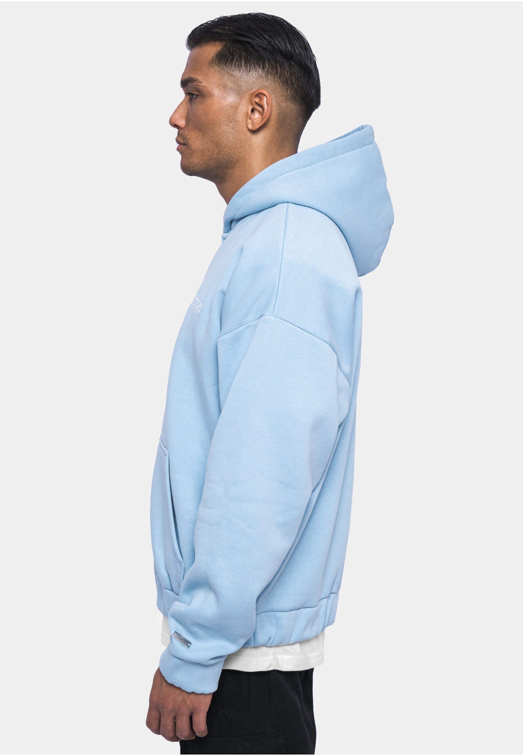 Dropsize Kapuzensweatshirt Dropsize Herren Super Heavy Oversize Blank Zip Hoodie (1-tlg)