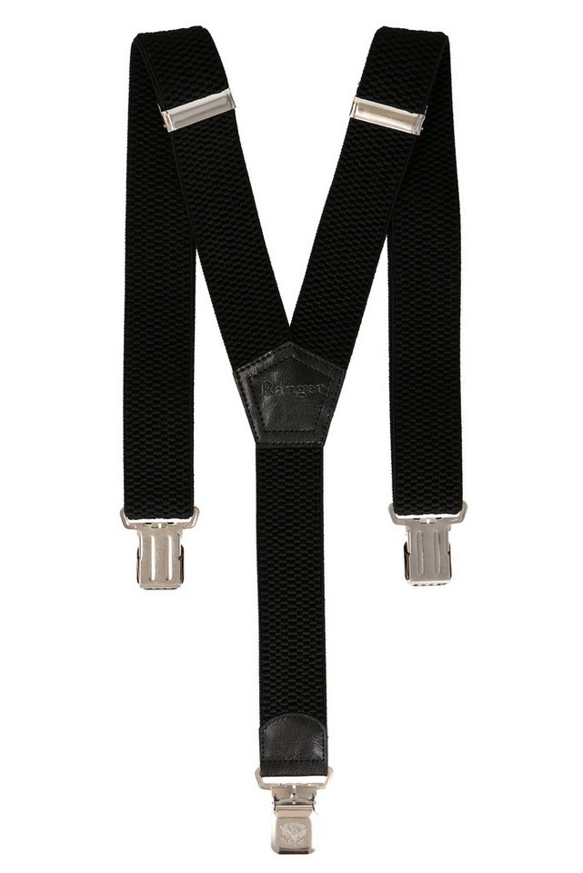 ZUKUNFTSENKEL Hosenträger Power Hosenträger - Verstellbar 4cm Y-Form Herren und Damen (und Rutschfest, Elastisch) 3 extra Starke Clips