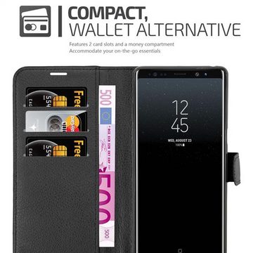 Cadorabo Handyhülle Samsung Galaxy NOTE 8 Samsung Galaxy NOTE 8, Klappbare Handy Schutzhülle - Hülle - mit Standfunktion und Kartenfach