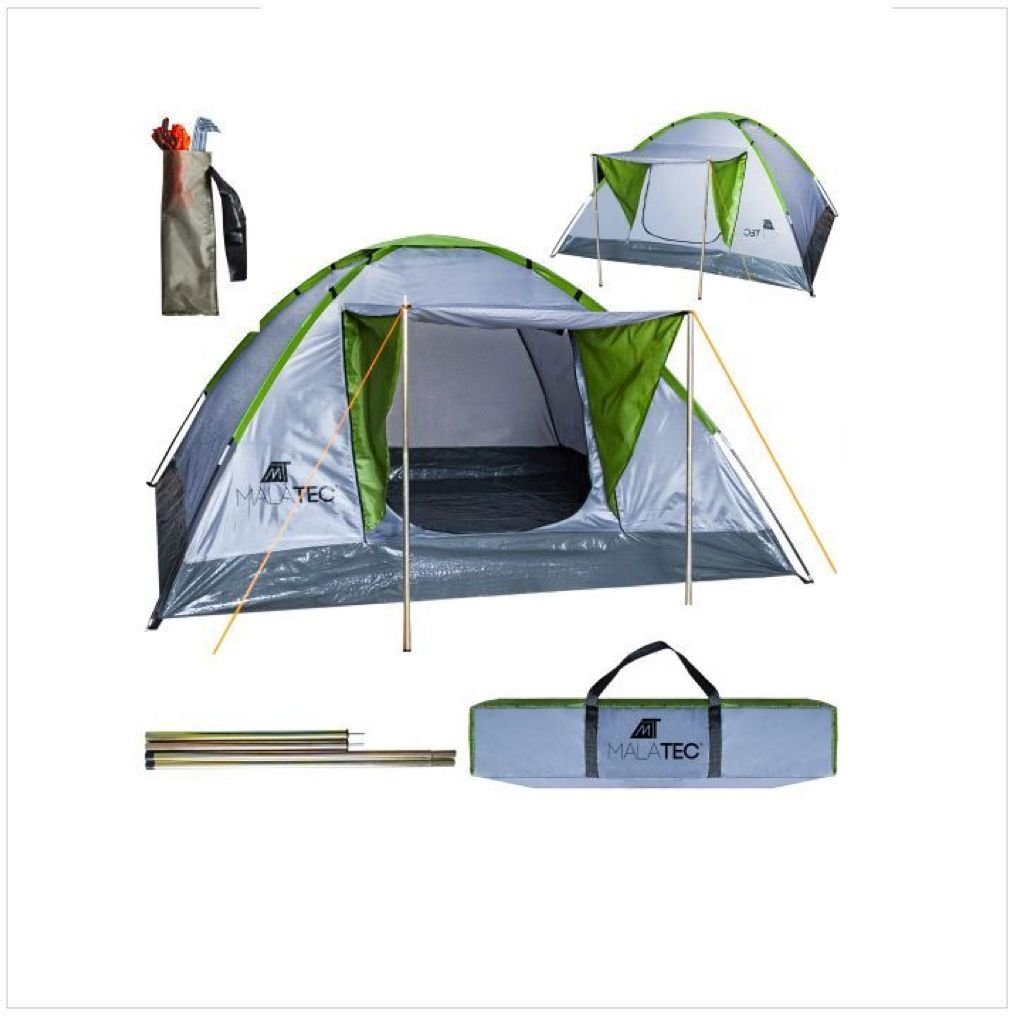 ISO TRADE Gruppenzelt Campingzelt Wasserdicht Trekking UV Camping Größe:Montana Outdoor Schutz 10115