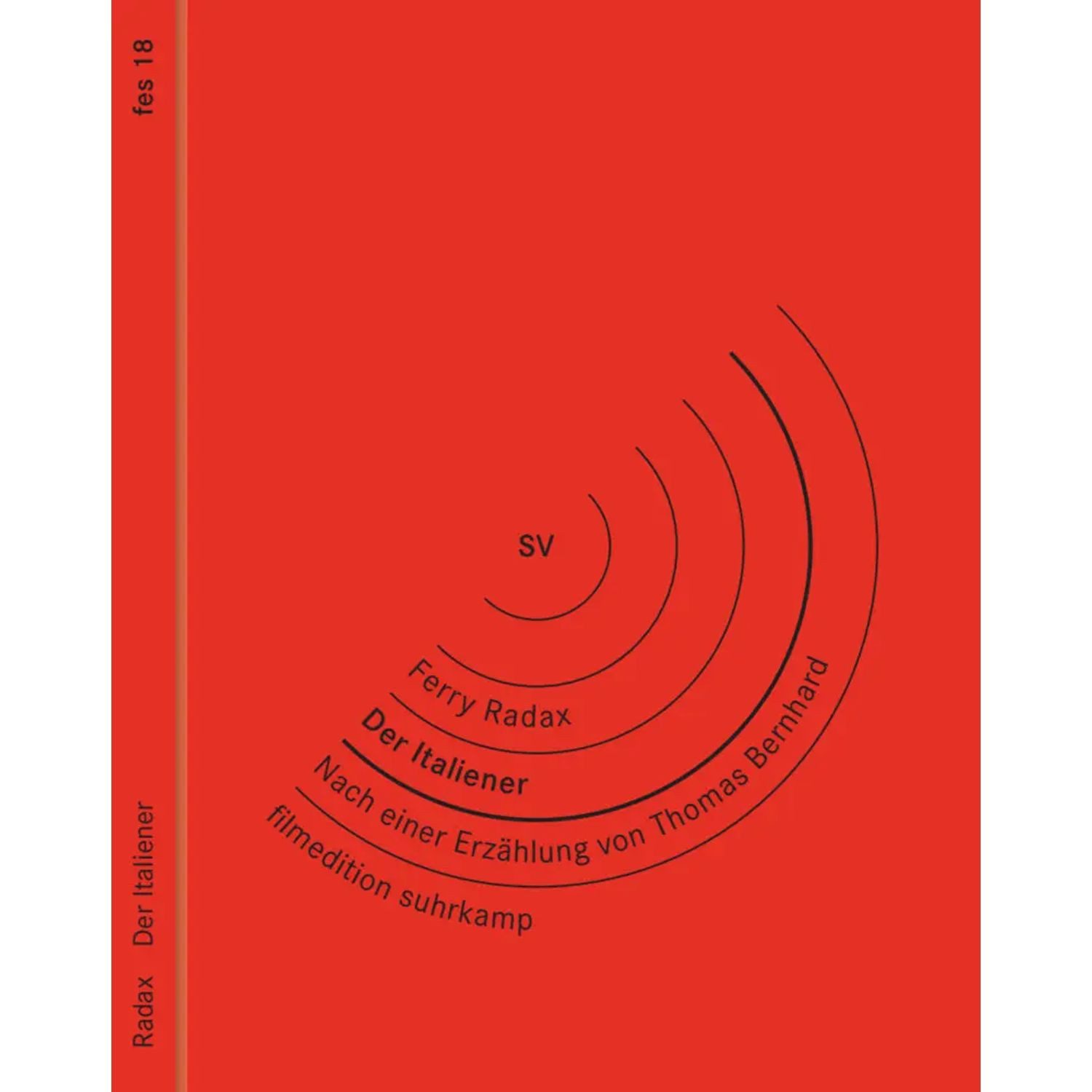 Suhrkamp Verlag DVD Der Italiener