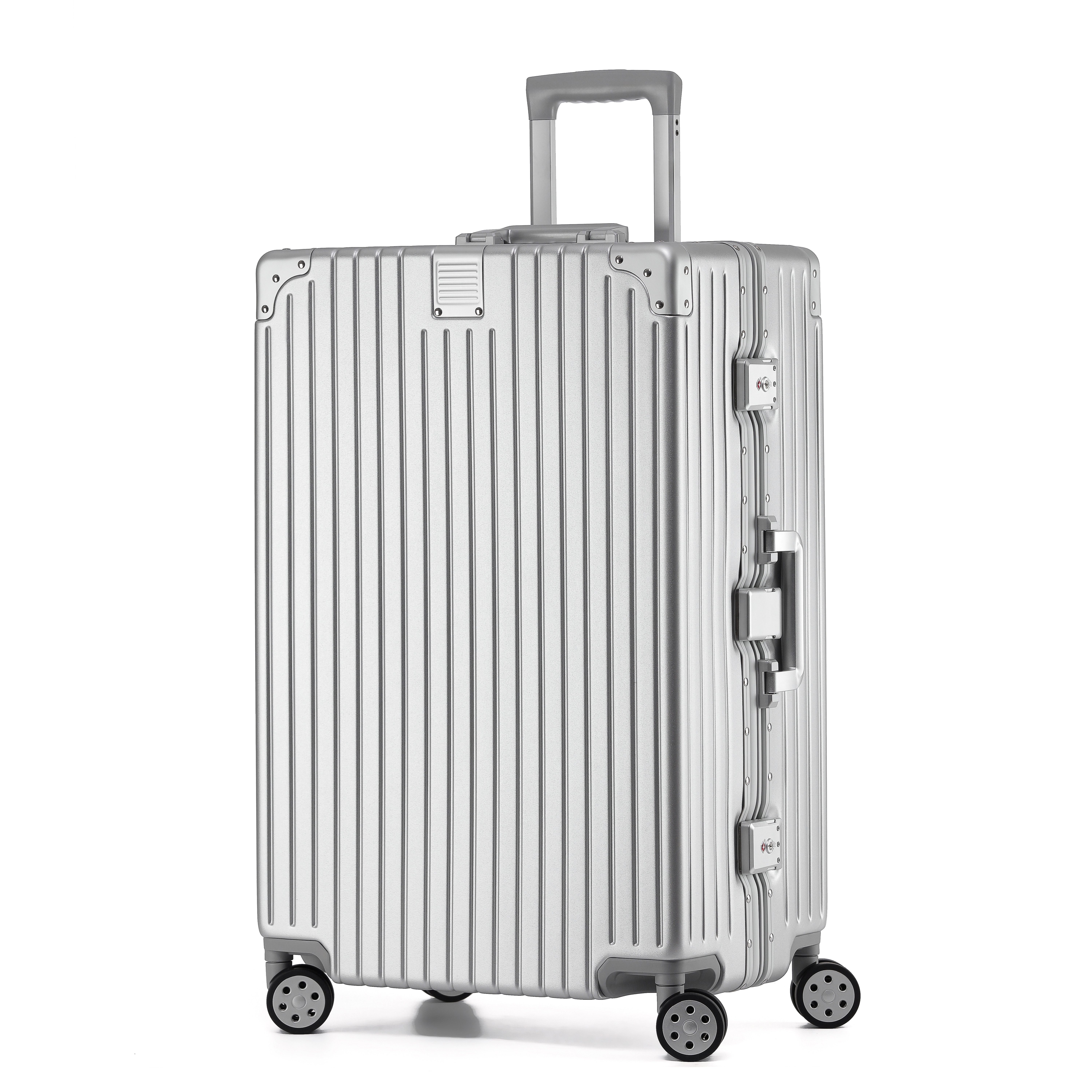 KOFA Koffer ZURICH, 75cm Alu-Rahmen & Polycarbonat-Hartschale, 4 Rollen, TSA Schloss