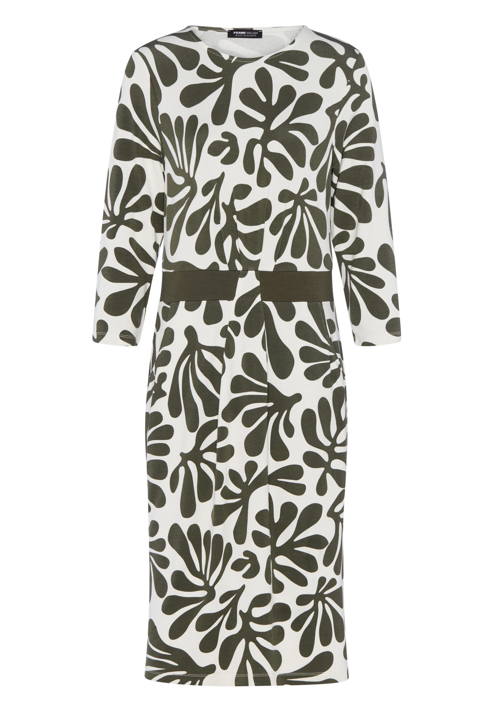 FRANK WALDER Jerseykleid mit Taillenband