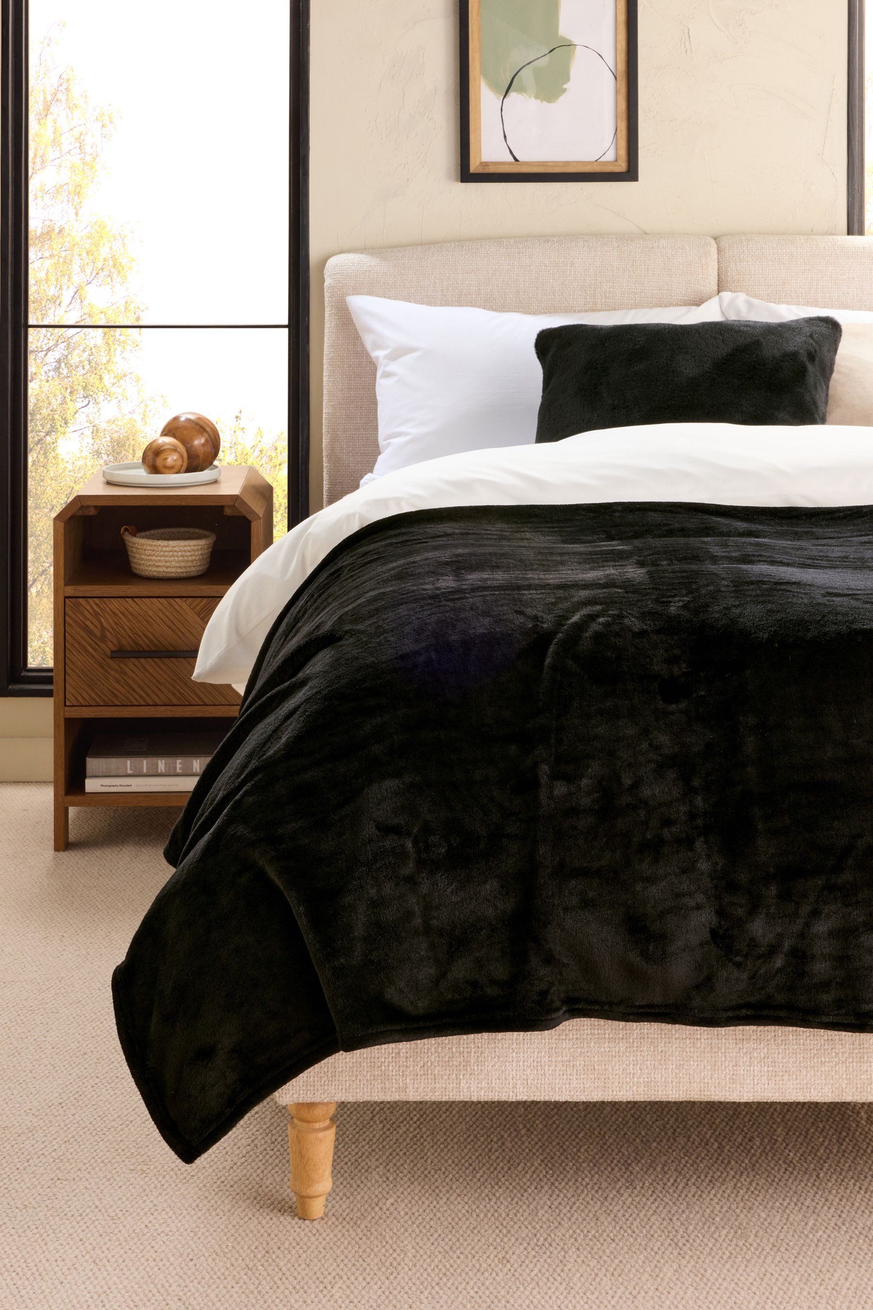 Wohndecke Kuscheldecke aus Fleece