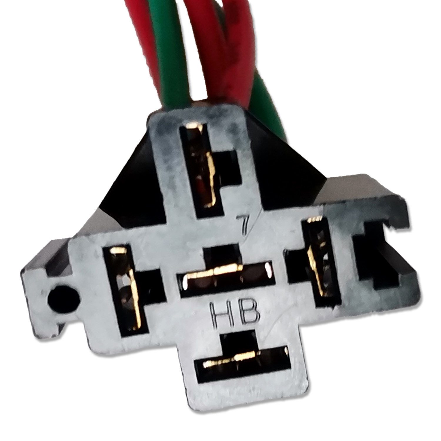 Impulse Innovation Relais-Modul Relaissockel 5-polig für KFZ Mini Relais, 40A, 120mm Kabel, 6,3mm