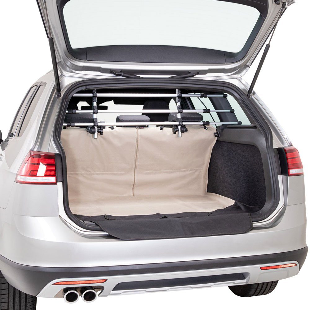 TRIXIE Tier-Autoschondecke Trixie Kofferraum-Schondecke, teilbar - beige/schwarz