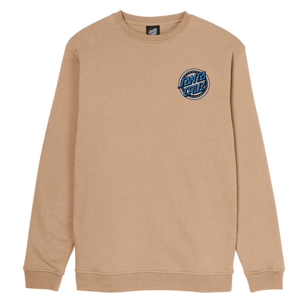 Santa Cruz Sweater Sweatpulli Santa Cruz Dressen Rose One (1-tlg) Großer "Santa Cruz" Logo-Print auf der Rückseite
