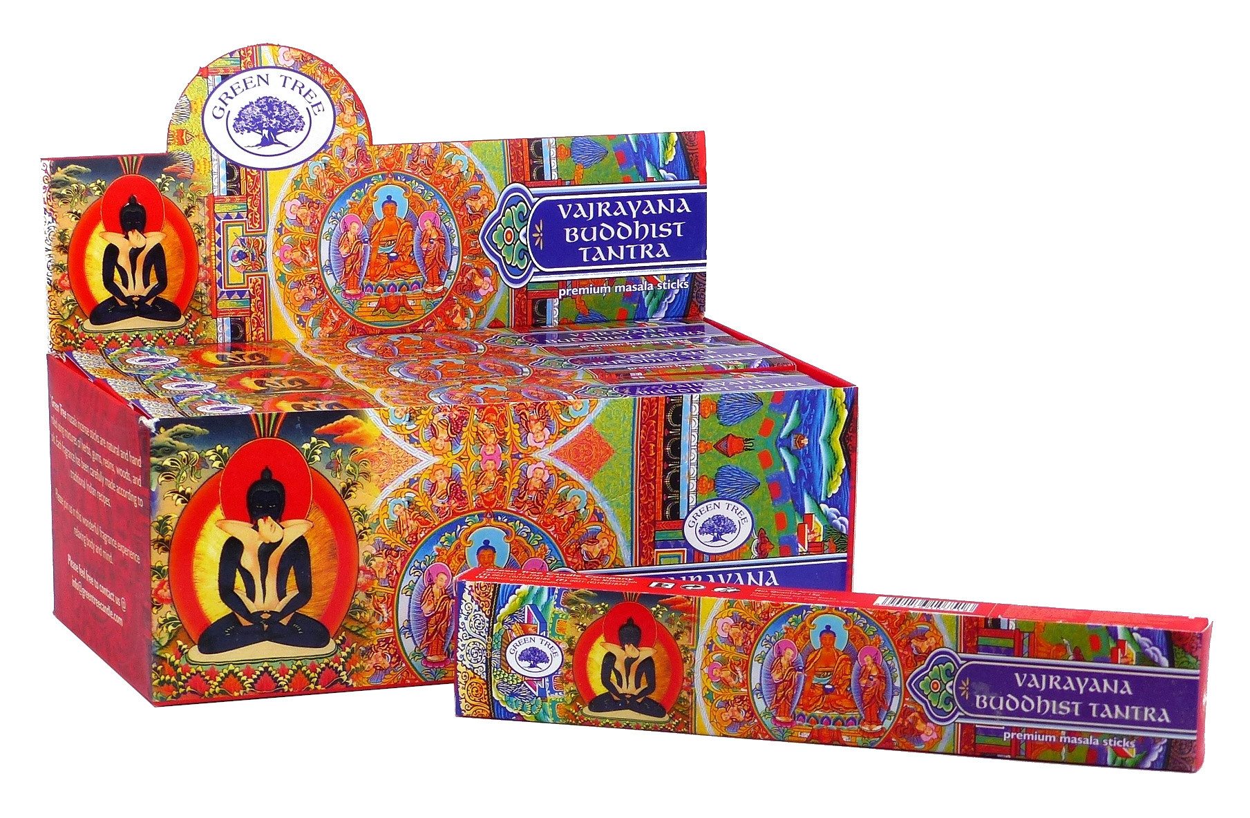 Green Tree Räucherstäbchen Green Tree Incense "Buddhist Tantra" 15gr.