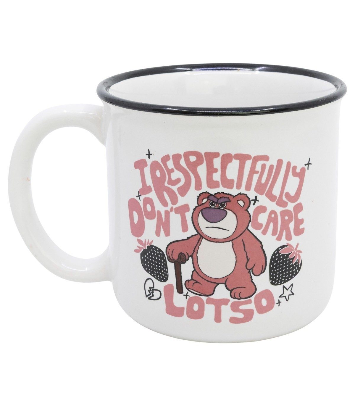 Disney Tasse Lotso Frühstückstasse 400 ml Keramik Tasse Geschenkbox, Keramik