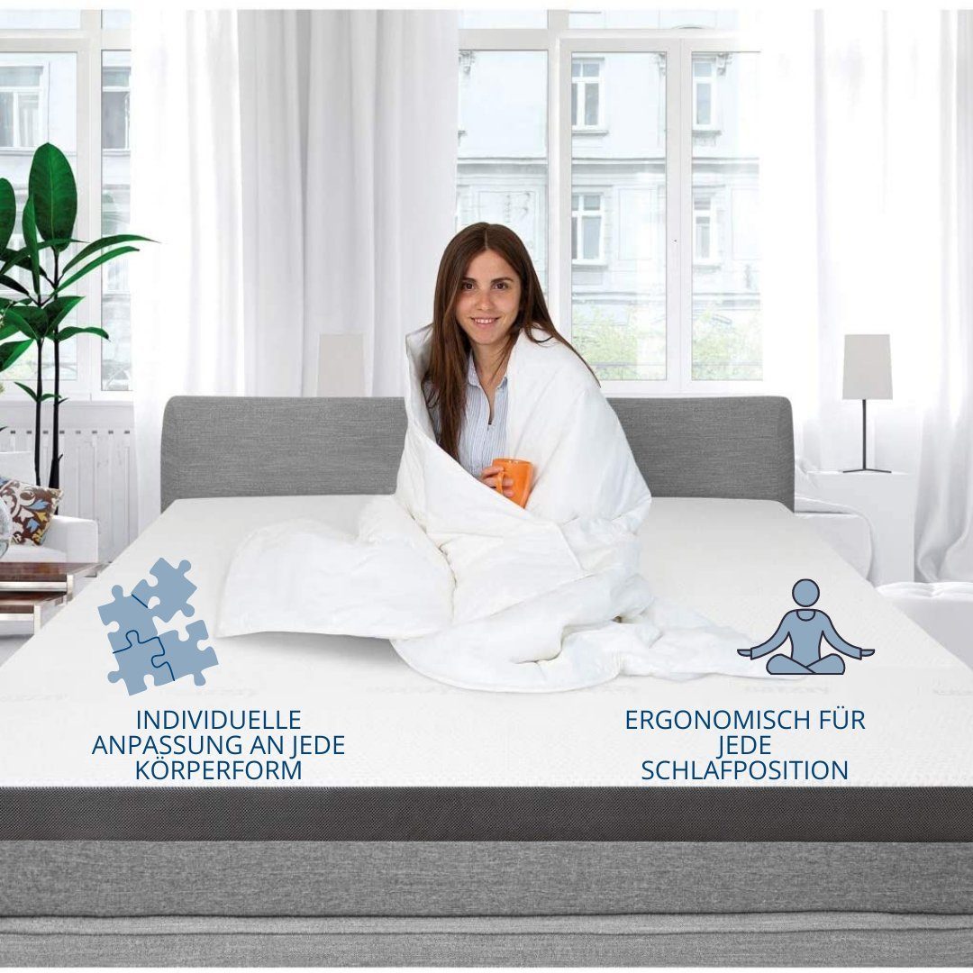 Genius Gardine Eazzzy Deluxe Matratzentopper H2 H3 140x200 cm und weitere G günstig online kaufen