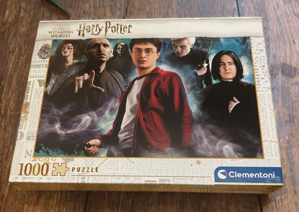 Clementoni® Puzzle Harry Potter Puzzle 1000 Teile Erwachsenenpuzzle Familie Geschenkidee, 1000 Puzzleteile, 1 x Puzzle Geschenk für Mädchen Jungen Kinder Puzzle