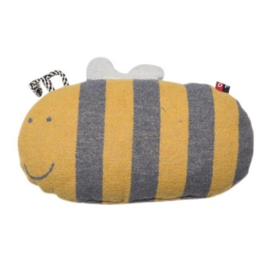 DAVID FUSSENEGGER Dekokissen Kissen gefüllt Juwel 'Biene' 30 x 15 cm Hellgelb